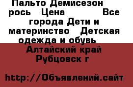 Пальто Демисезон 104 рось › Цена ­ 1 300 - Все города Дети и материнство » Детская одежда и обувь   . Алтайский край,Рубцовск г.